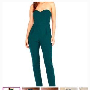 Express Emerald Green Jumpsuit